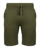 3001BS Unisex Heavyweight Fleece Shorts 6pc packs  MILITARY GREEN