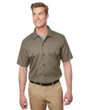 Dickies Workwear WS673 Men's Short Sleeve Slim Fit DESERT SAND