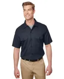 Dickies Workwear WS673 Men's Short Sleeve Slim Fit DARK NAVY