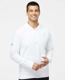 Adidas Golf Clothing A432 Fleece Hooded Sweatshirt in White