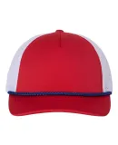 Richardson Hats 213 Low Pro Foamie Trucker Cap Red/ White/ Royal