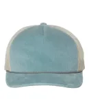 Richardson Hats 930 Troutdale Corduroy Trucker Cap Light Blue/ Sand