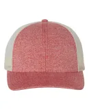 Richardson Hats 115CH Low Pro Heather Trucker Cap Red Heather/ Birch