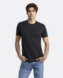 Next Level 6210 Wholesale Men's CVC Blended Plain  in Black