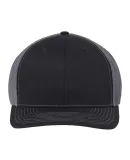 Richardson Hats BLZ601 R-Flex Adjustable Trucker C in Black/ graphite