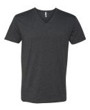 Next Level 6240 CVC V Neck T Shirts in Charcoal