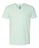 Next Level 6240 CVC V Neck T Shirts in Mint