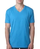 Next Level 6240 Men's CVC V in Turquoise