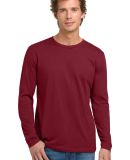 Next Level 3601 Men's Long Sleeve Crew in Cardinal