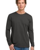 Next Level 3601 Men's Long Sleeve Crew in Heavy metal