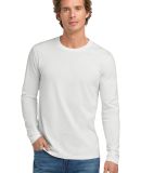 Next Level 3601 Men's Long Sleeve Crew in White