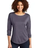 Ogio LOG141 OGIO    Ladies Gravitate Scoop 3/4-Sle Navy Heather