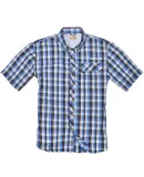 Backpacker BP7015 Men's Sport Utility Short-Sleeve in Blue