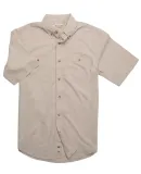Backpacker BP7019T Men's Tall Slub Chambray Short- in Beige