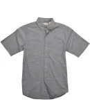 Backpacker BP7019T Men's Tall Slub Chambray Short- in Black