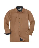 Backpacker BP7043 Men's Great Outdoors Long-Sleeve in Brown