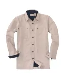 Backpacker BP7043 Men's Great Outdoors Long-Sleeve in Stone