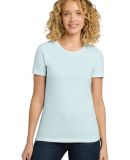 Next Level 3900 Boyfriend Tee  in Light blue
