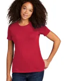 Next Level 3900 Boyfriend Tee  in Red