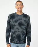 Independent Trading Co. PRM3500TD Midweight Tie-Dy Tie Dye Black