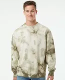 Independent Trading Co. PRM3500TD Midweight Tie-Dy Tie Dye Olive