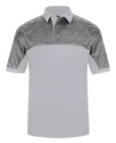 Badger Sportswear 3341 Tonal Blend Sport Shirt Silver/ Graphite