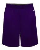 Badger Sportswear 4002 Ultimate SoftLock™ 8" Sho in Purple