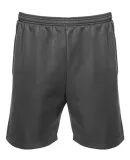 Badger Sportswear 1407 Unisex Polyfleece 7" Shorts Graphite