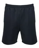 Badger Sportswear 1407 Unisex Polyfleece 7" Shorts Navy