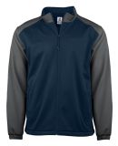 Badger Sportswear 7650 Soft Shell Sport Jacket Navy/ Graphite