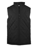 Badger Sportswear 7660 Quilted Vest Black