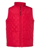 Badger Sportswear 7660 Quilted Vest Red