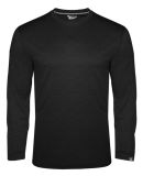 Badger Sportswear 1001 FitFlex Performance Long Sl in Black