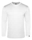 Badger Sportswear 1001 FitFlex Performance Long Sl in White