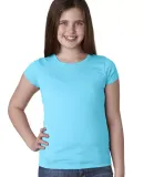 Next Level 3710 The Princess Tee in Tahiti blue