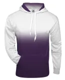 Badger Sportswear 1403 Ombre Hooded Sweatshirt Purple