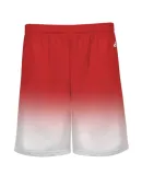 Badger Sportswear 2206 Youth Ombre Shorts Red