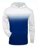 Badger Sportswear 2403 Youth Ombre Hooded Sweatshi Royal