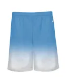 Badger Sportswear 4206 Ombre Shorts Columbia Blue