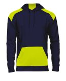 Badger Sportswear 1440 Breakout Performance Fleece in Navy/ safety yellow