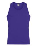 Augusta Sportswear 180 POLY/COTTON AUGUSTA ATHLETI in Purple