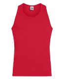 Augusta Sportswear 180 POLY/COTTON AUGUSTA ATHLETI in Red