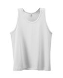 Augusta Sportswear 181 YOUTH POLY/COTTON ATHLETIC  in White