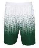 Badger Sportswear 4221 Hex 2.0 Shorts in Forest