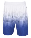 Badger Sportswear 4221 Hex 2.0 Shorts in Royal