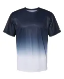 Badger Sportswear 4209 Reverse Ombre T-Shirt Navy