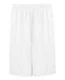 Badger Sportswear 4127 Pocketed 7" Shorts White