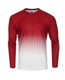 Badger Sportswear 2224 Youth Hex 2.0 Long Sleeve T in Red