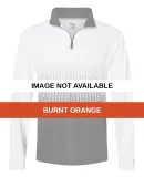 Badger Sportswear 4222 Hex 2.0 Quarter Zip Pullove Burnt Orange