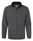 Badger Sportswear 7721 Blitz Outer-Core Jacket in Graphite/ black